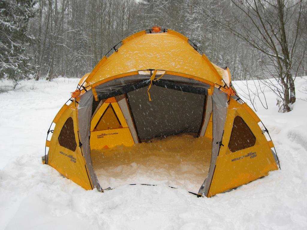 Как сделать зимнюю палатку для охоты