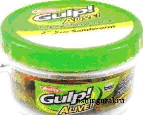 Серия мягких приманок Gulp!® Alive™ Berkley