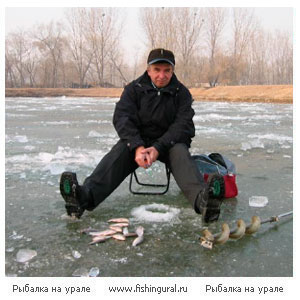 Зимняя рыбалка на Волчихинском водохранилище