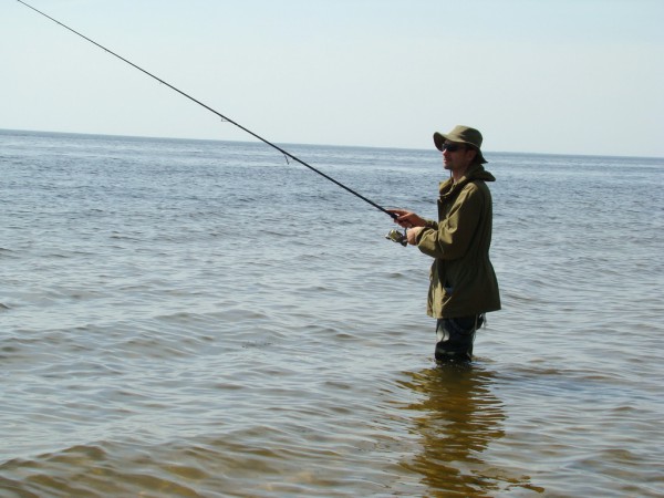 Береговой джиг на водохранилищах