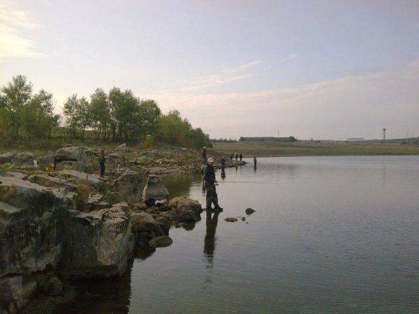 Береговой джиг на водохранилищах