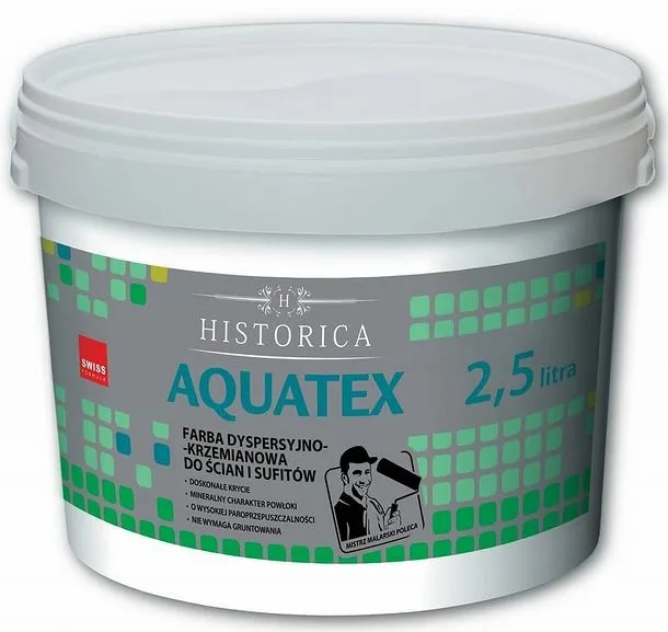 AQUATEX дисперсионно-силикатная краска для стен